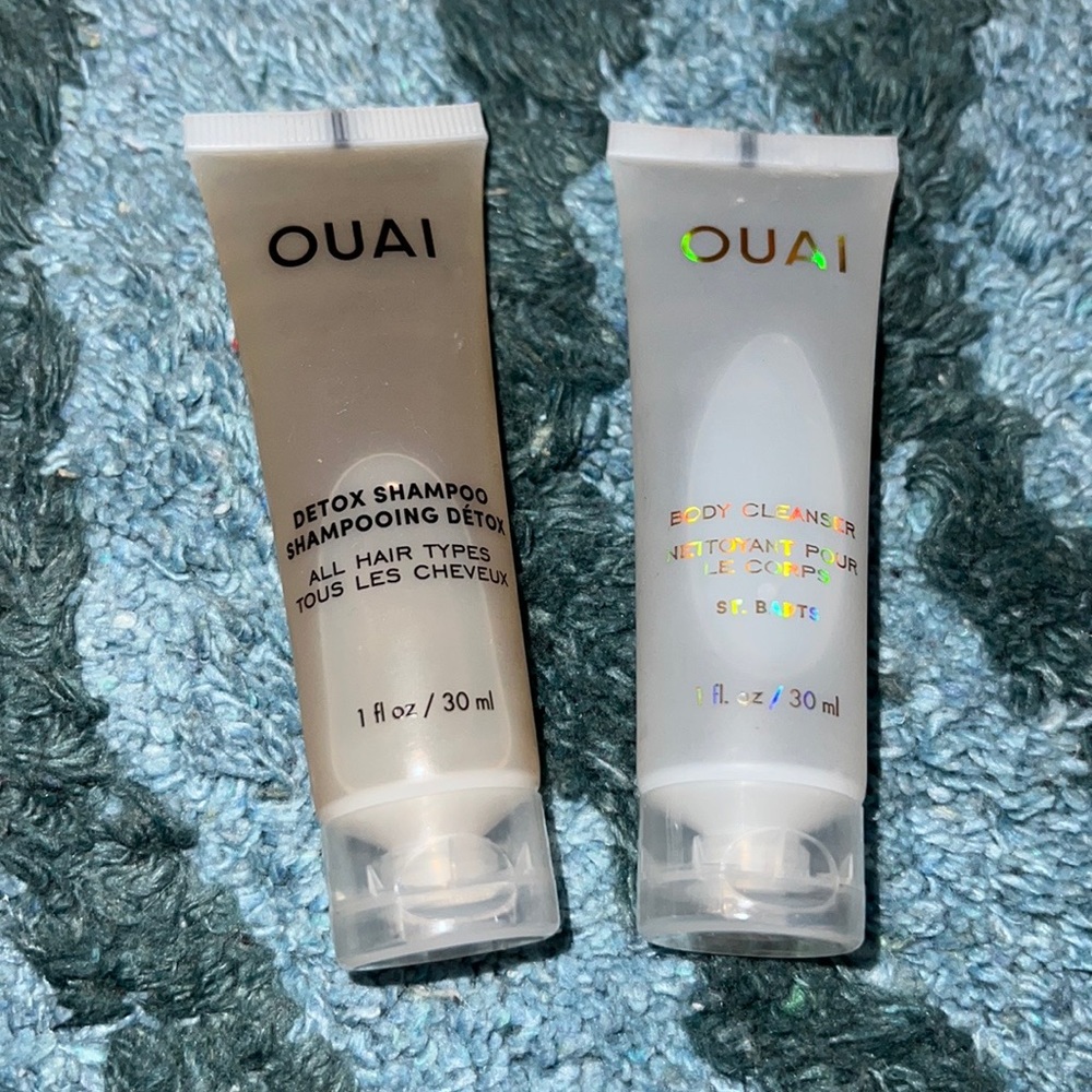 Ouai shampoo and body cleanser!